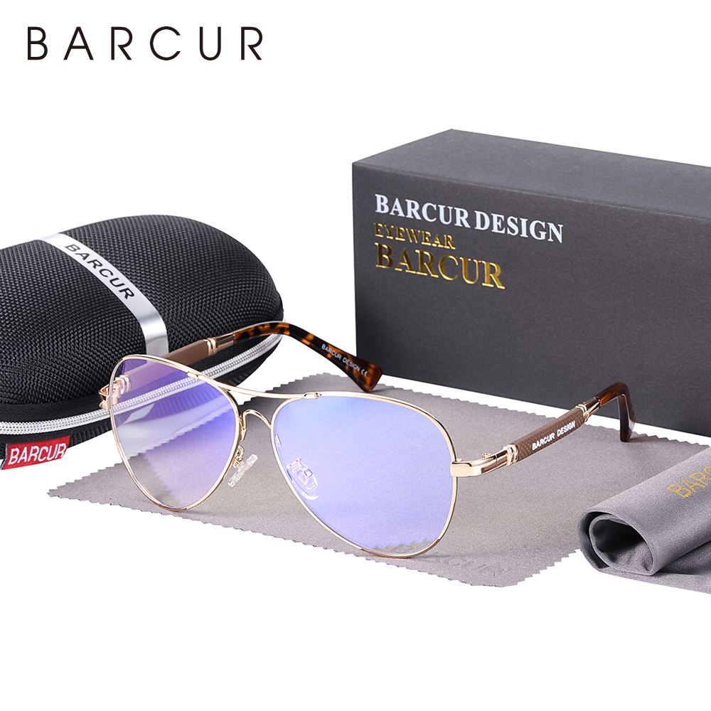 Gaming Glasses Uv - BARCUR Anti Blue Light Blocking Glasses