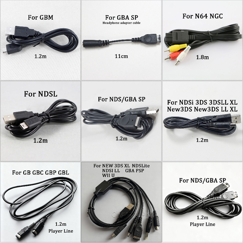 Gaming Console New - 1PC Game Accessory USB Charger Cable