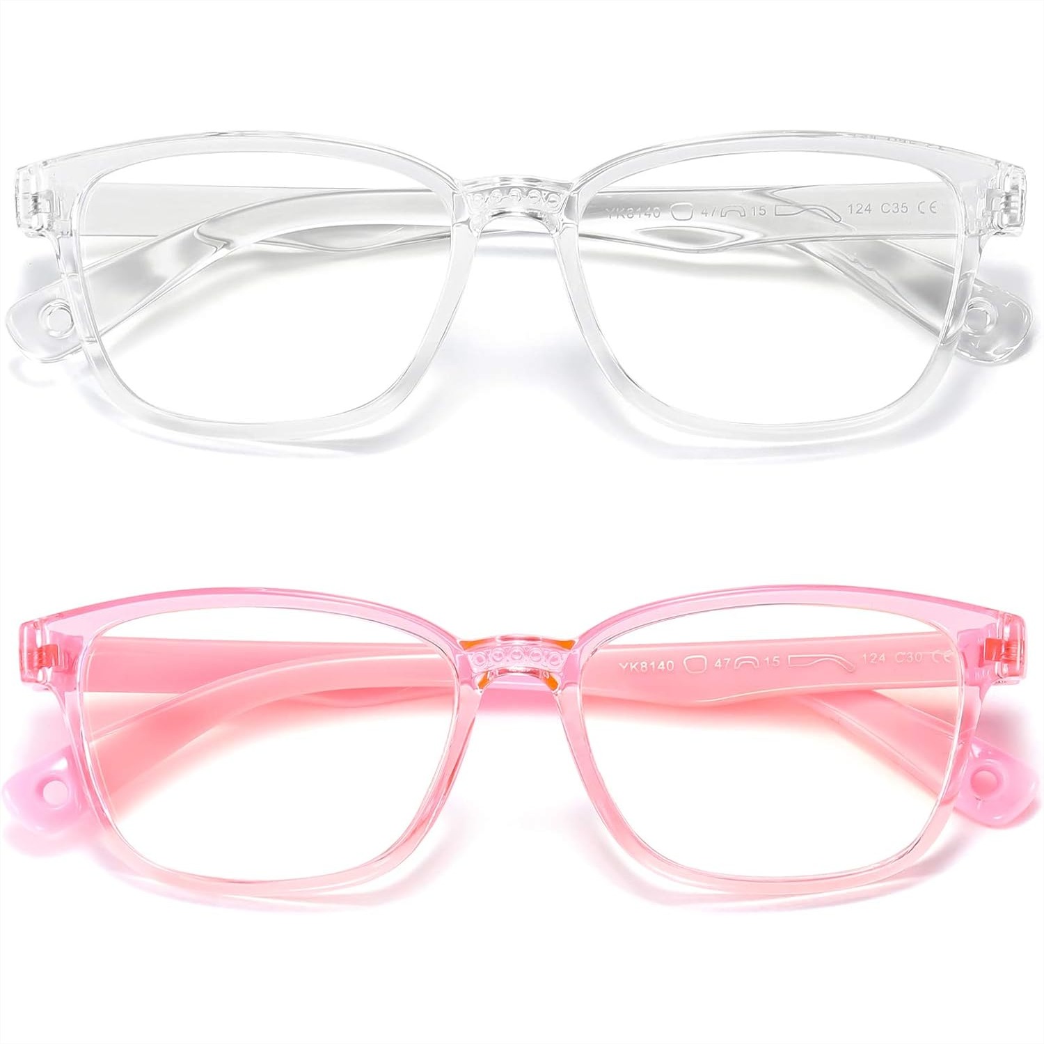 Gaming Glasses Uv - Kids Blue Light Blocking Glasses 2