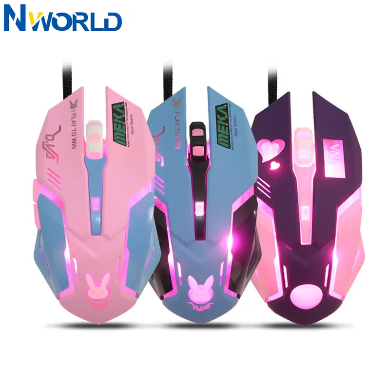 Gaming Console Buttons - OW 6 Buttons Breathing LED Backlit