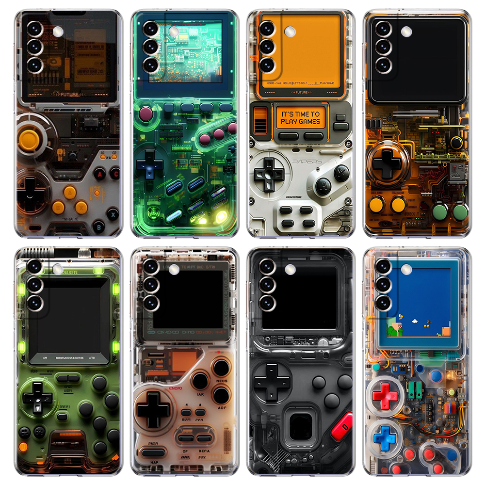 Gaming Console In Phone - Transparent Phone Case Cover for Samsung