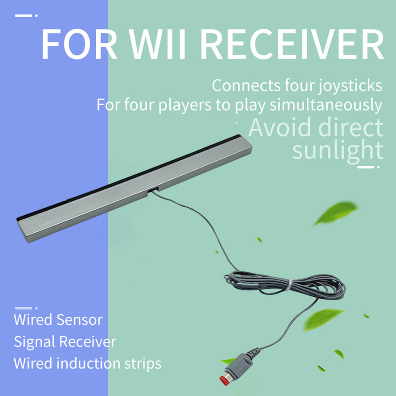 Motion Sensor Bar For Wii/Wii  - Gaming Console With Motion Sensor recensione e prezzo