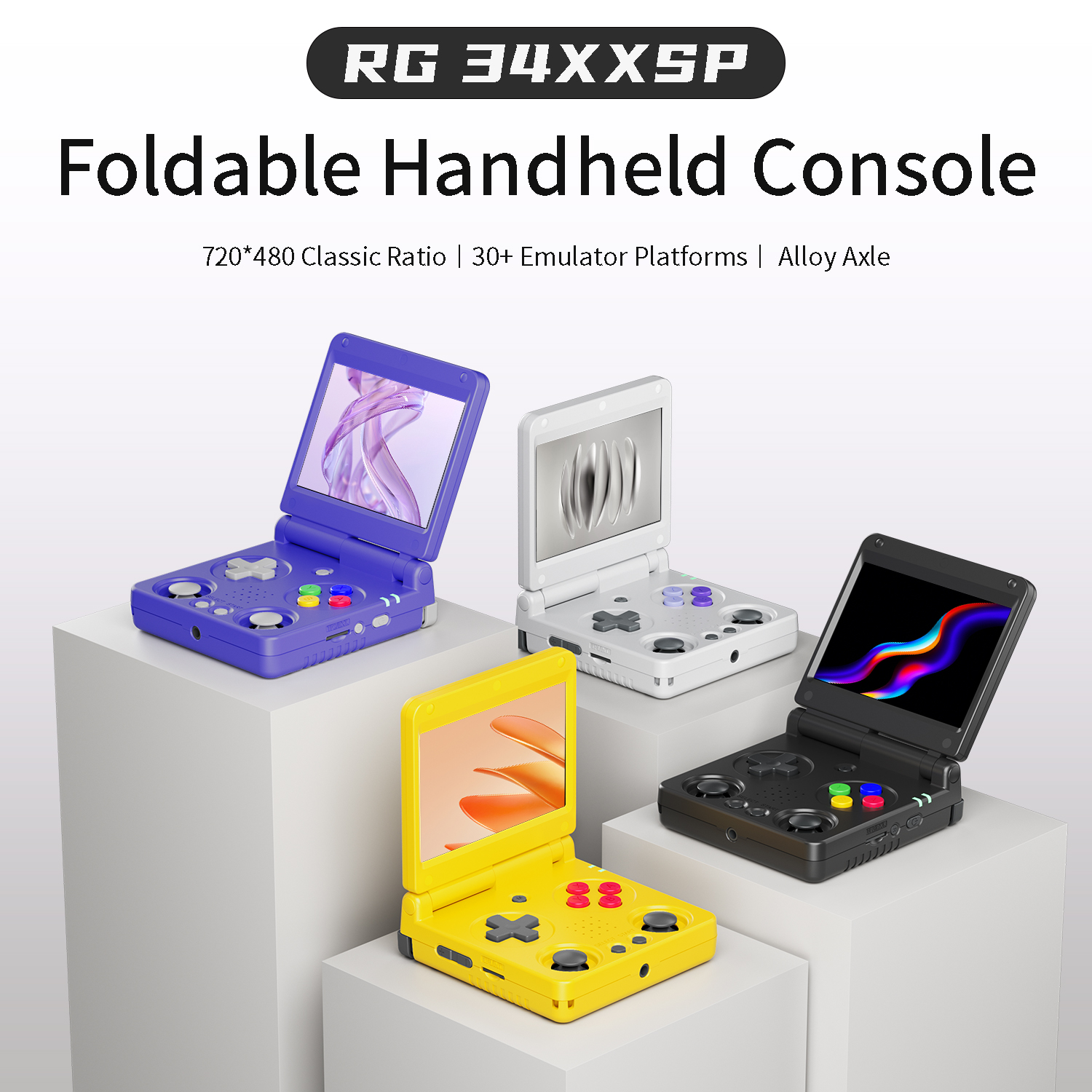 Anbernic RG34XXSP RG35XXSP Fli - Gaming Console Linux recensione e prezzo