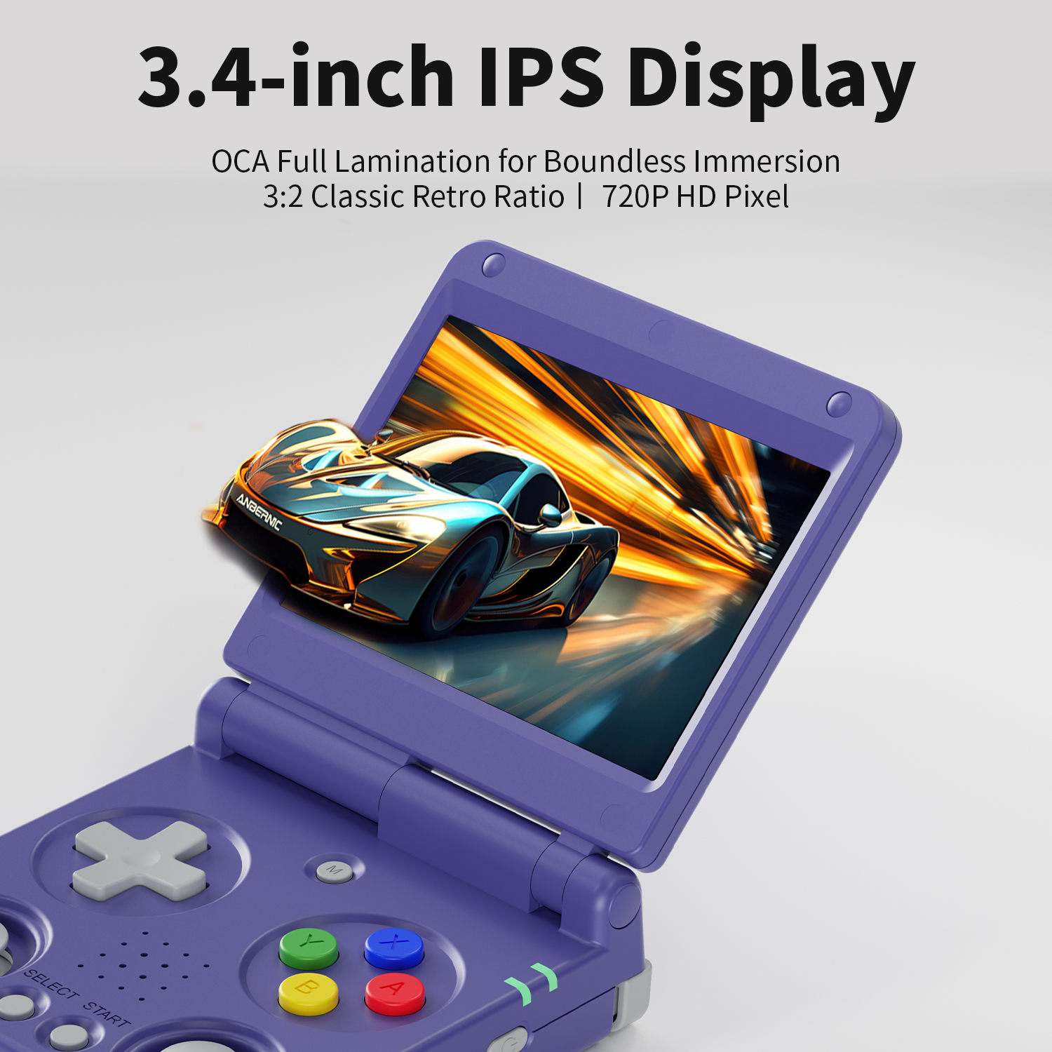 Anbernic RG34XXSP RG35XXSP Fli - Gaming Console Linux recensione e prezzo