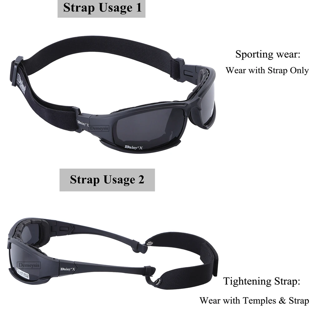 Daisy Tactical Goggles Sunglas - Gaming Glasses Uv recensione e prezzo