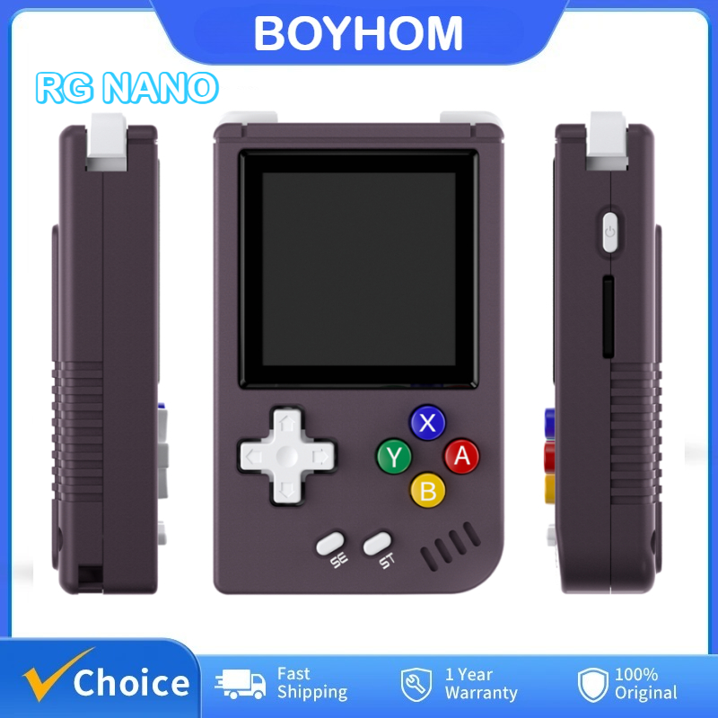 BOYHOM RG Nano Retro Handheld  - Gaming Console Linux recensione e prezzo