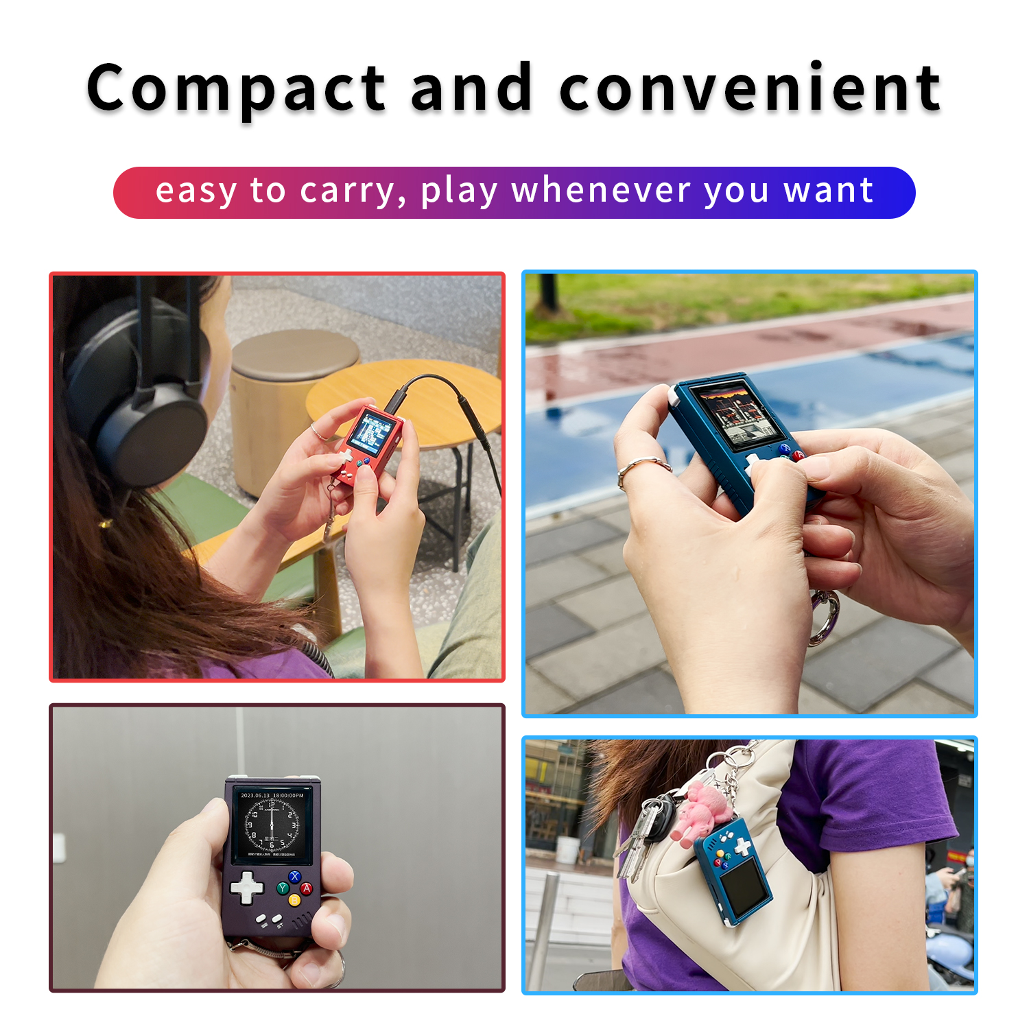 BOYHOM RG Nano Retro Handheld  - Gaming Console Linux recensione e prezzo