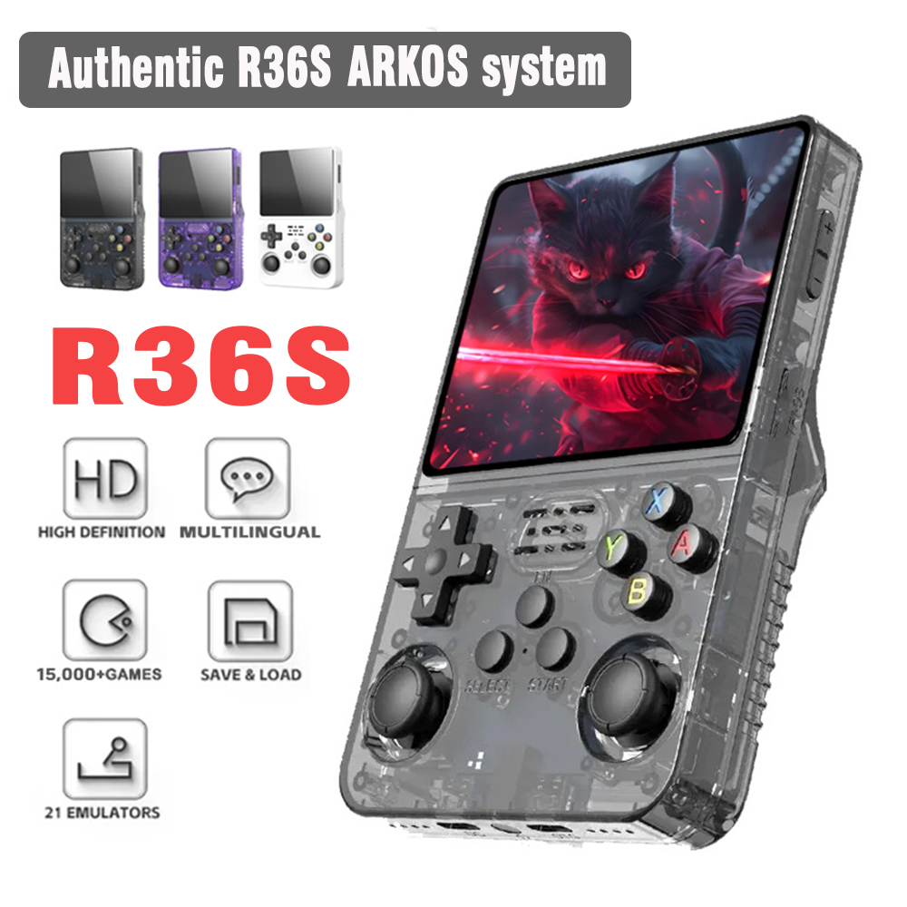 ARKOS R36S Retro Handheld Game - Gaming Console Linux recensione e prezzo