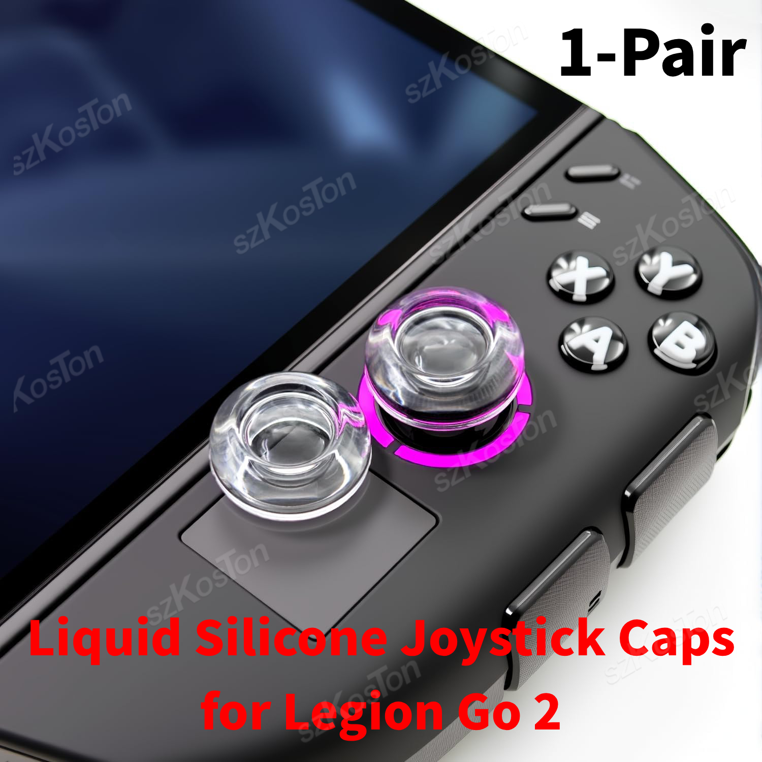 2PCS Liquid Silicone Joystick  - Gaming Console Setup recensione e prezzo