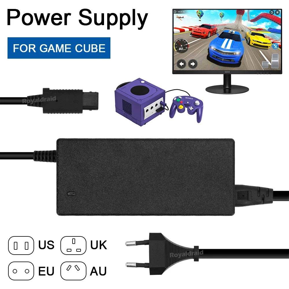 EU/US/UK/AU Plug AC Adapter Po - Gaming Console Uk recensione e prezzo
