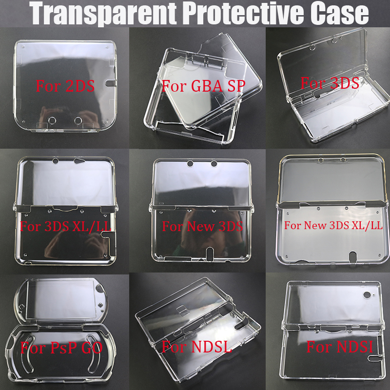 YUXI 1PCS Clear Crystal Shell  - Gaming Console New recensione e prezzo