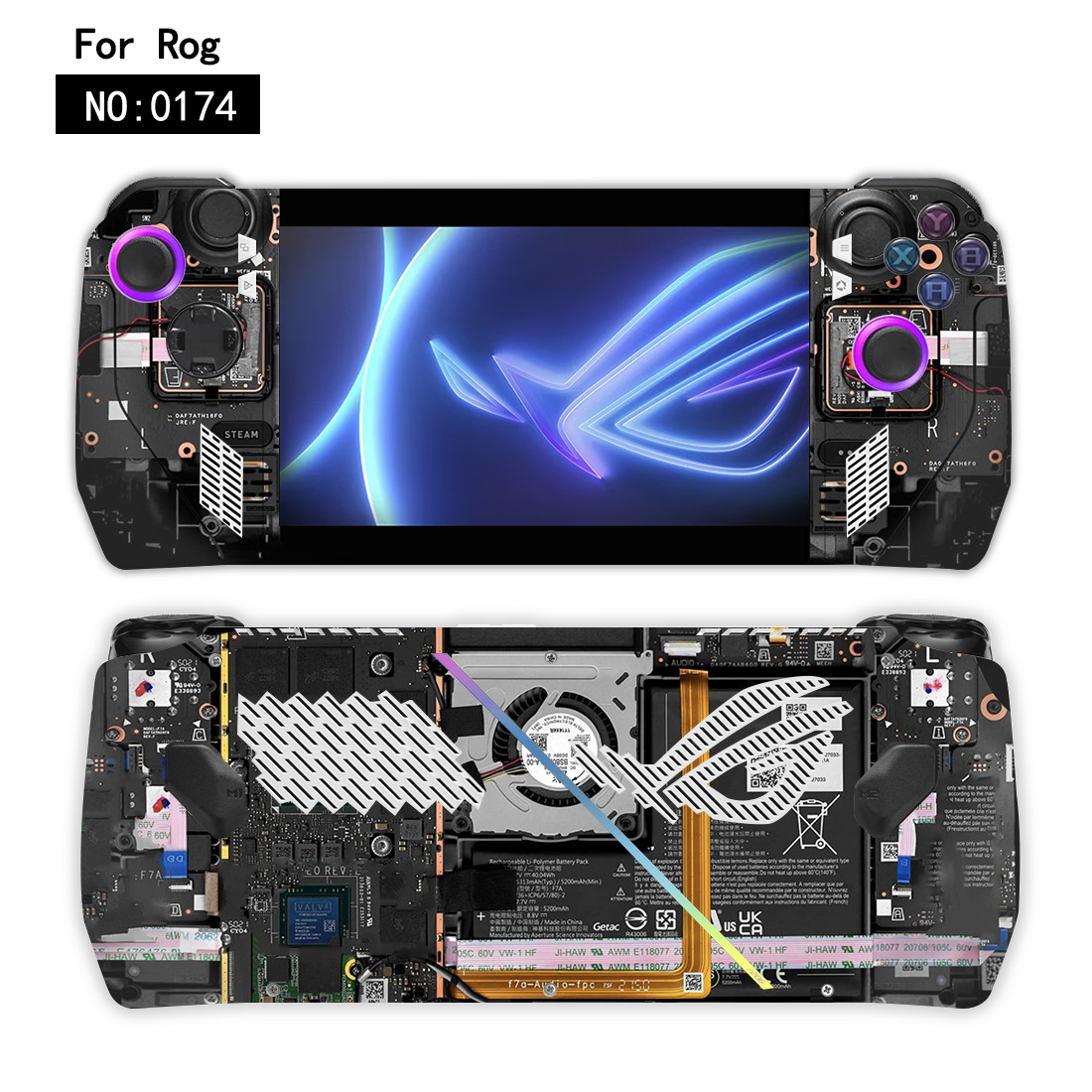 New Stickers Cover Case For As - Gaming Console New recensione e prezzo