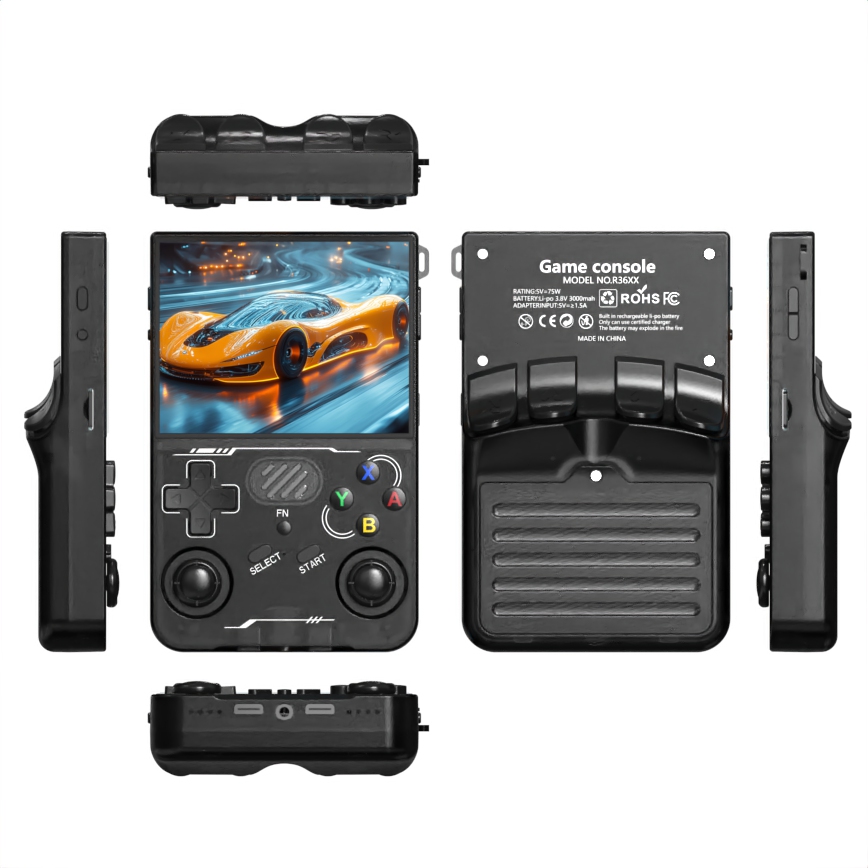 BOYHOM New R36XX Retro Handhel - Gaming Console Linux recensione e prezzo