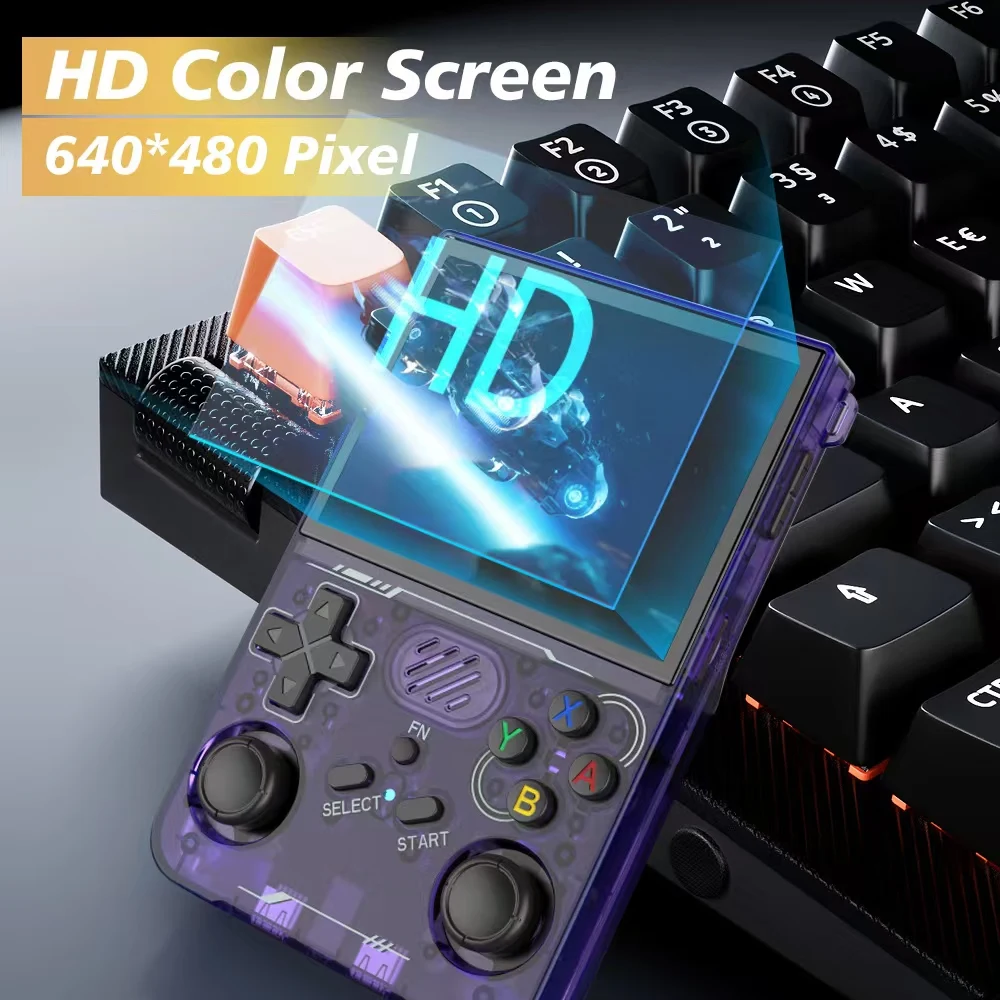 BOYHOM New R36XX Retro Handhel - Gaming Console Linux recensione e prezzo