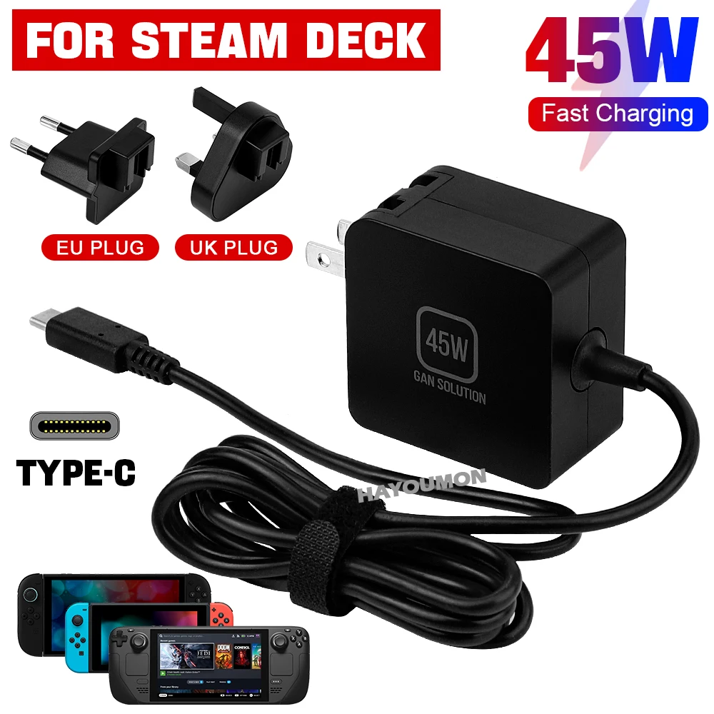 EU US UK AC Adapter For Steam  - Gaming Console Uk recensione e prezzo
