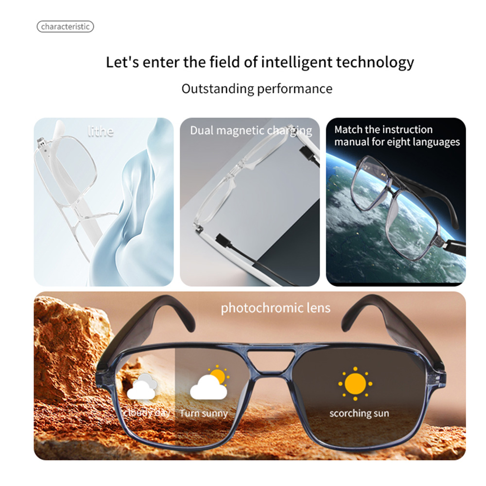 2025 NEW Smart Glasses Ai Voic - Gaming Glasses Uv recensione e prezzo
