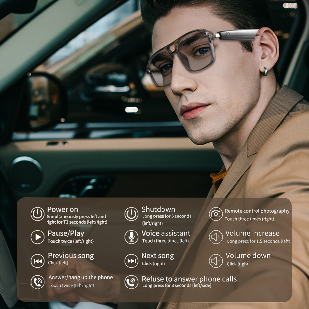 2025 NEW Smart Glasses Ai Voic - Gaming Glasses Uv recensione e prezzo