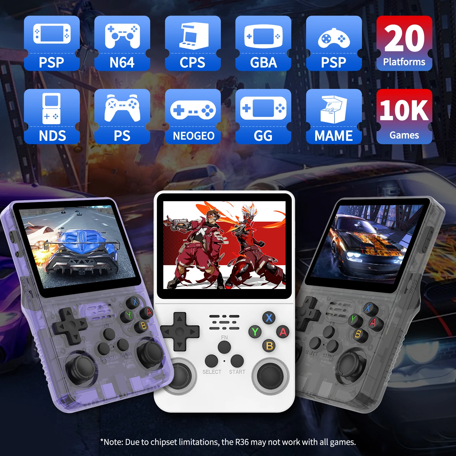 R36S Retro Handheld Video Game - Gaming Console Linux recensione e prezzo