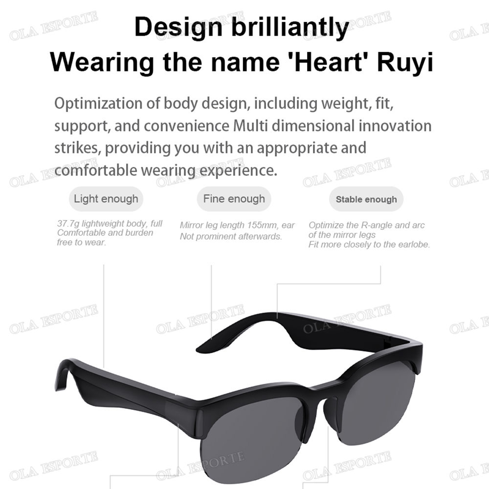 New Smart Bluetooth V5.3 Sungl - Gaming Glasses Uv recensione e prezzo