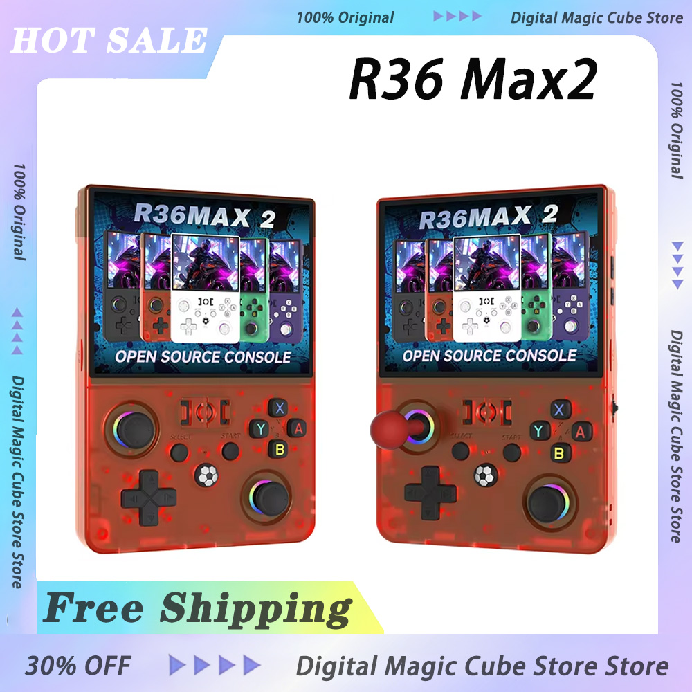 R36 Max2 Linux System Handheld - Gaming Console Linux recensione e prezzo