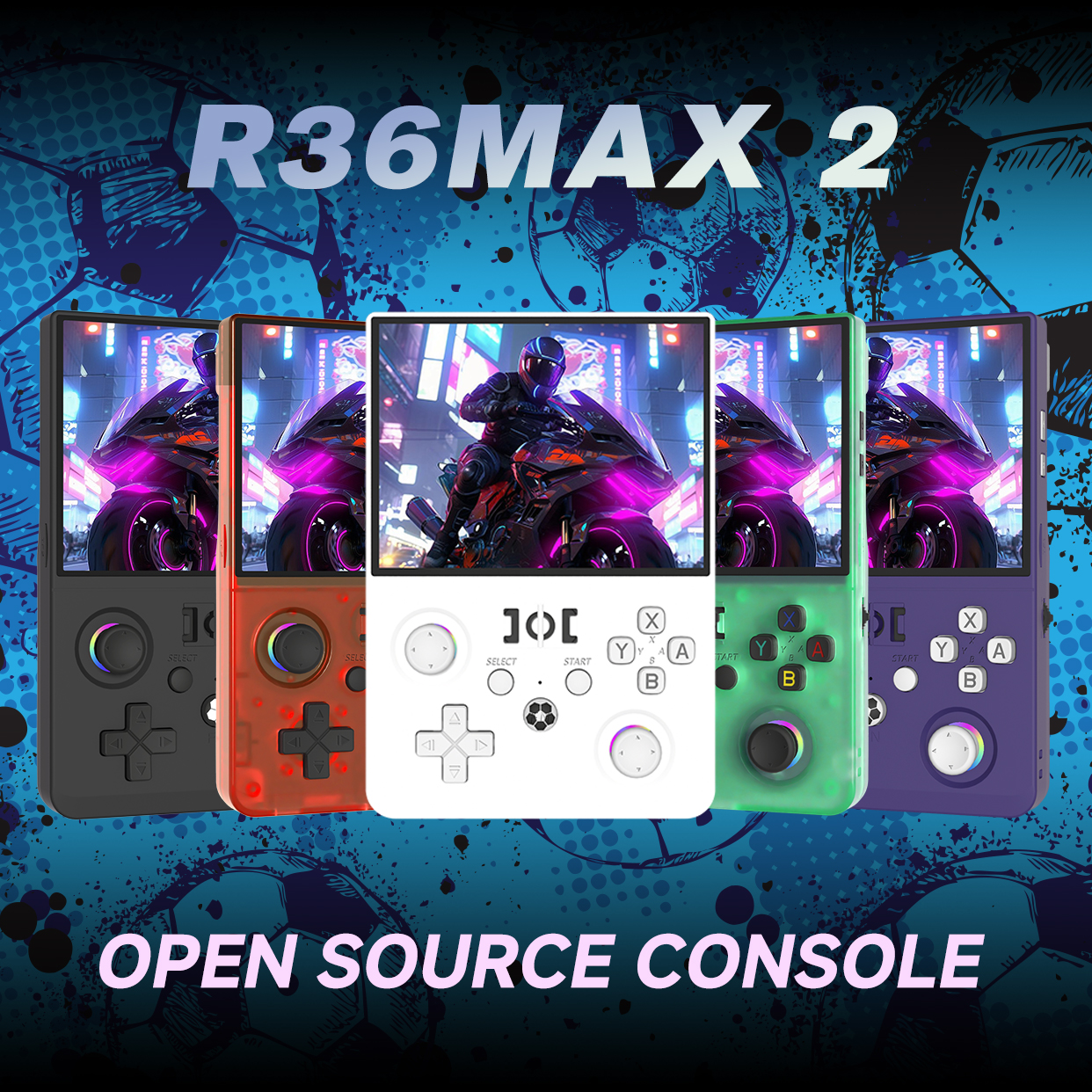 R36 Max2 Linux System Handheld - Gaming Console Linux recensione e prezzo