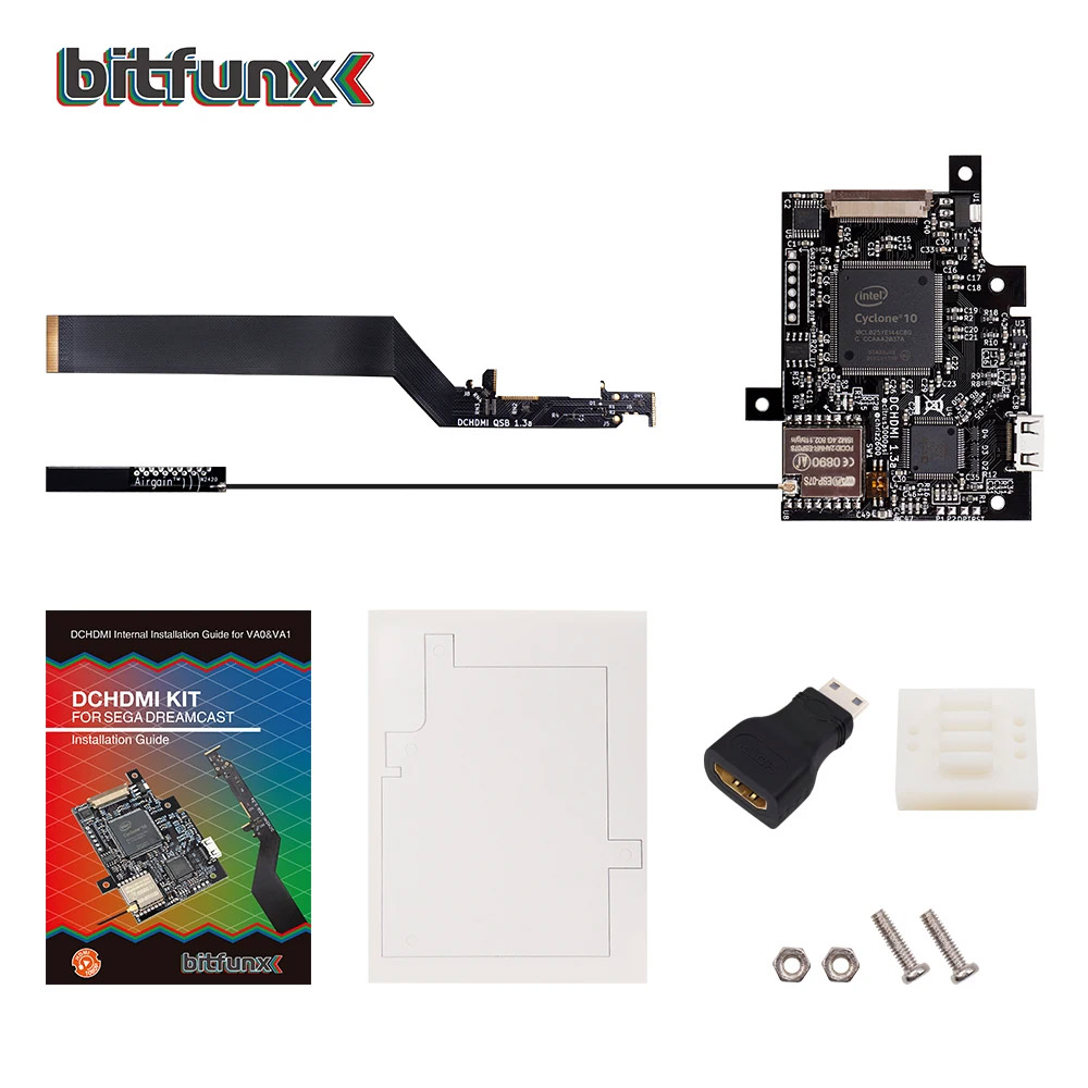 BitFunx DCHDMI Kit For SEGA Dr - Gaming Console Definition recensione e prezzo