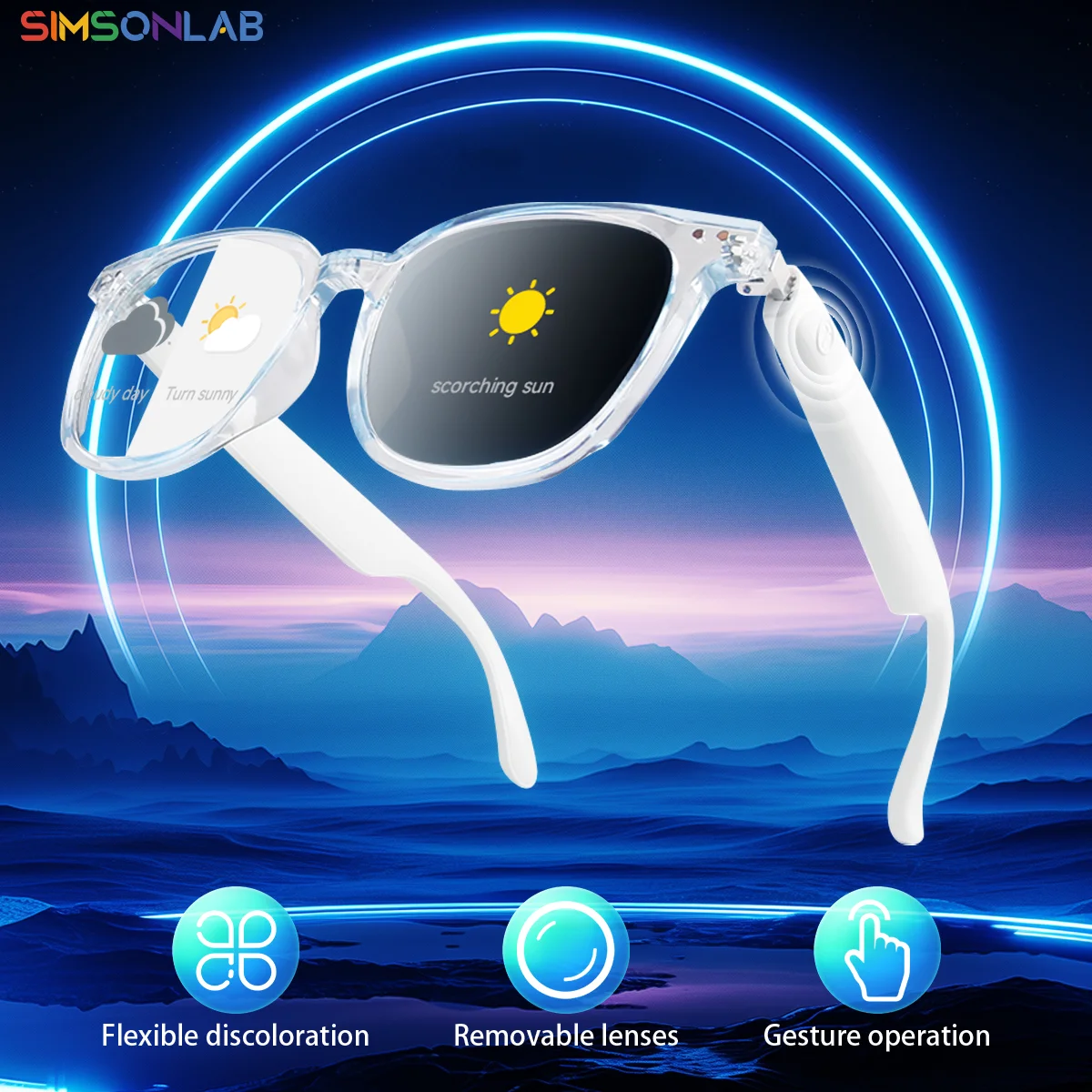 New Smart Glasses GS07 UV Prot - Gaming Glasses Uv recensione e prezzo