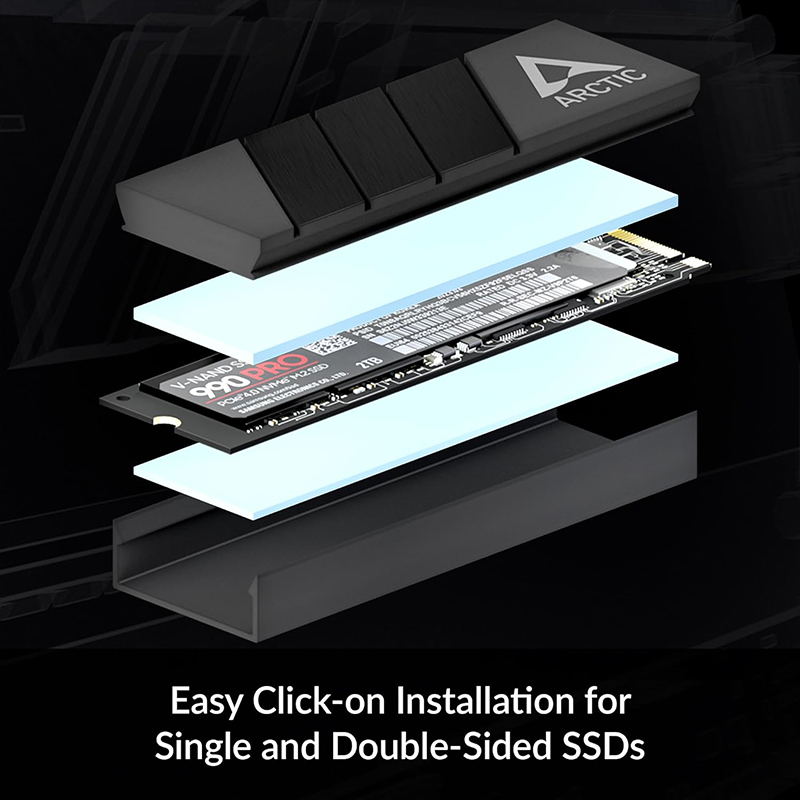 ARCTIC M2 Pro Black heatsink C - Gaming Console Setup recensione e prezzo