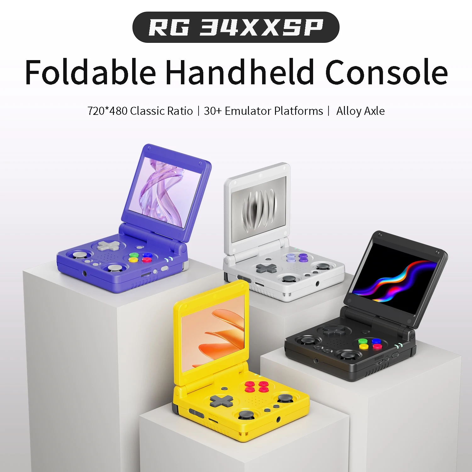 Anbernic RG34XXSP Retro Handhe - Gaming Console 5 Year Old recensione e prezzo