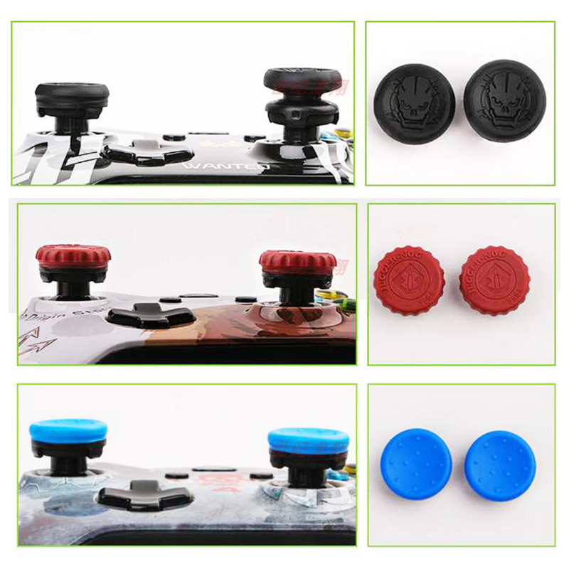 2pcs Video Games Silicone Cont - Thumb Grip Joystick recensione e prezzo