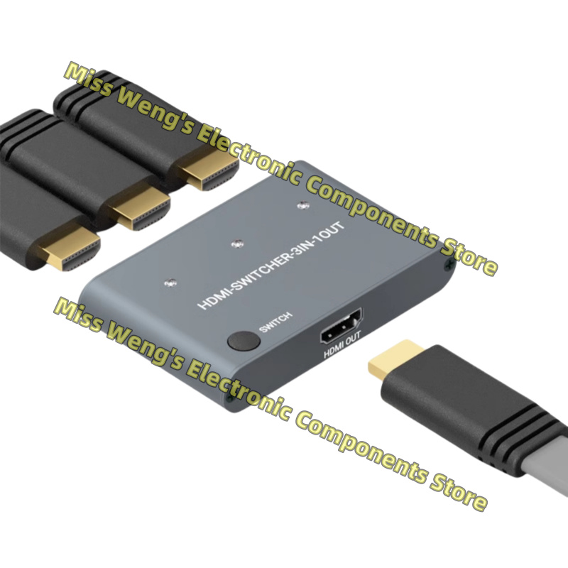 Three channel HDMI switcher 4K - Gaming Console Definition recensione e prezzo