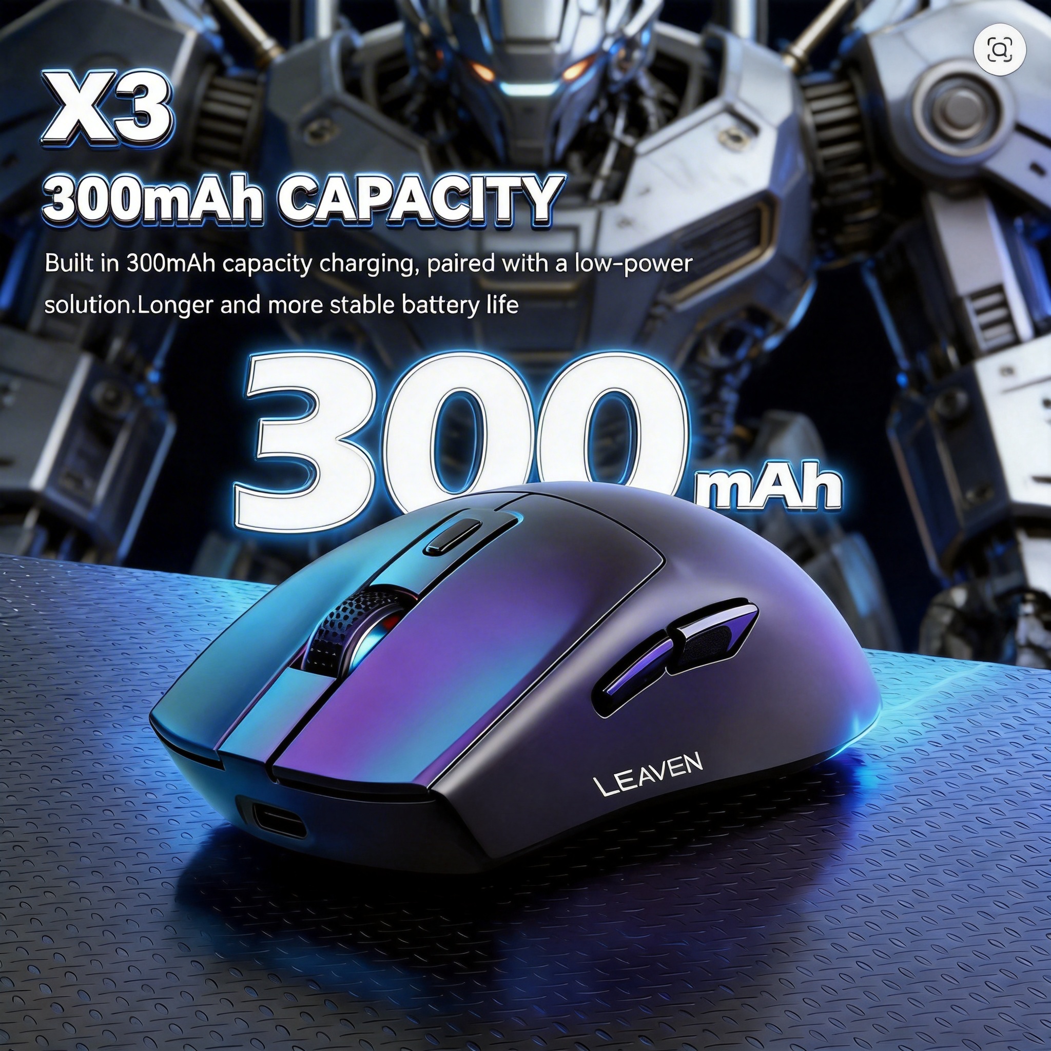 X3 Two-Mode Bluetooth Mouse 16 - Gaming Console Buttons recensione e prezzo