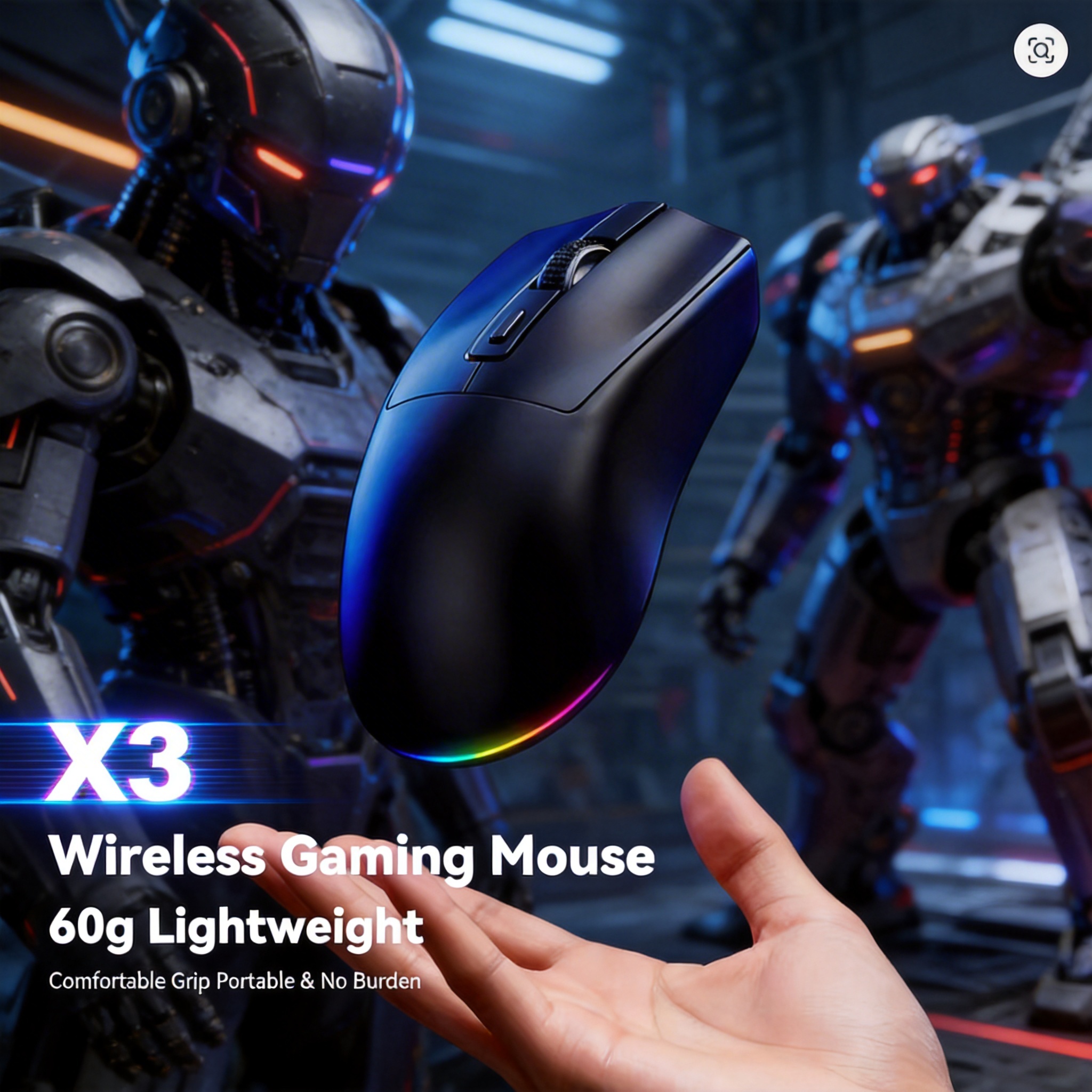 X3 Two-Mode Bluetooth Mouse 16 - Gaming Console Buttons recensione e prezzo
