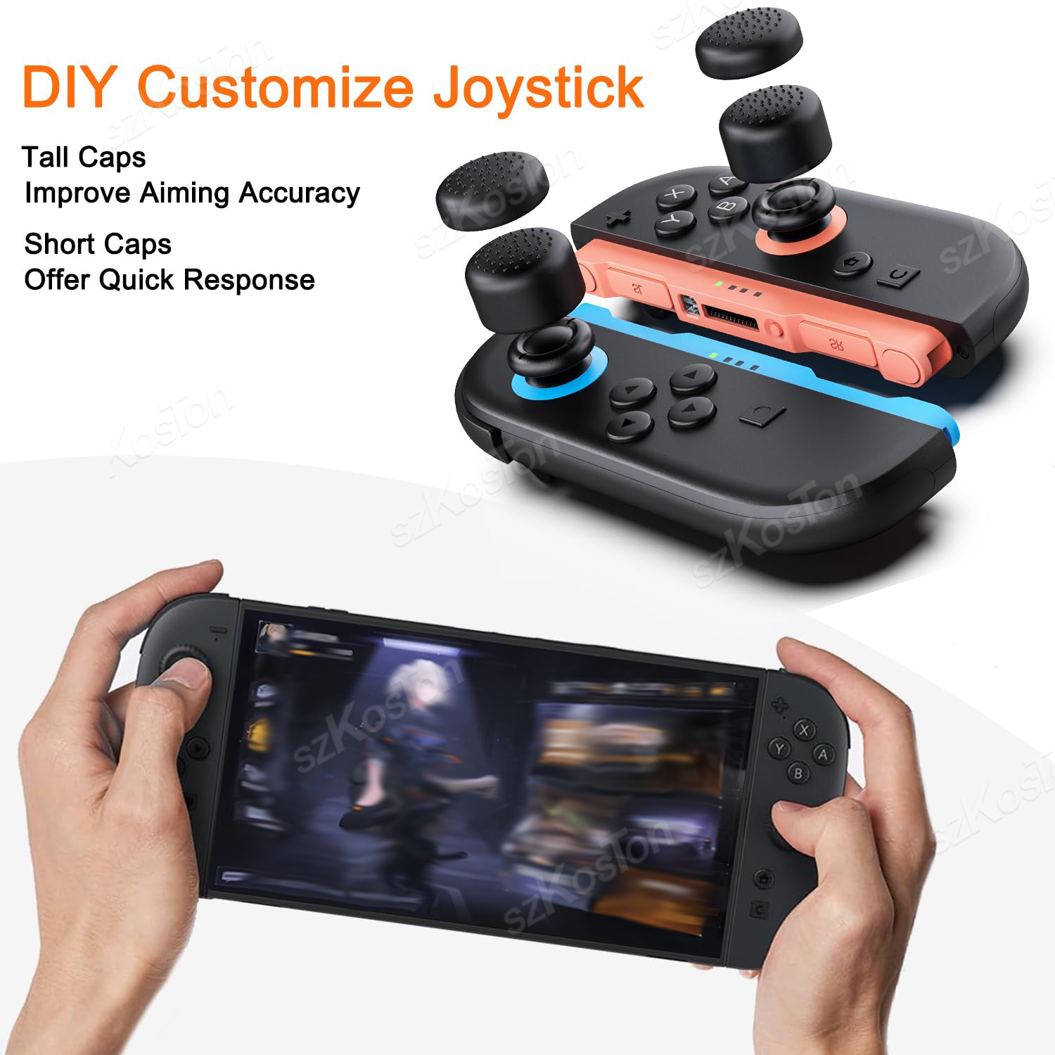4PCS For Switch 2 No-Slip Sili - Thumb Grip Joystick recensione e prezzo