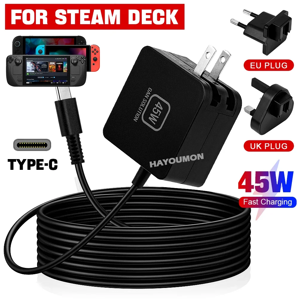 NEW 45W AC Adapter Fast Charge - Gaming Console Uk recensione e prezzo