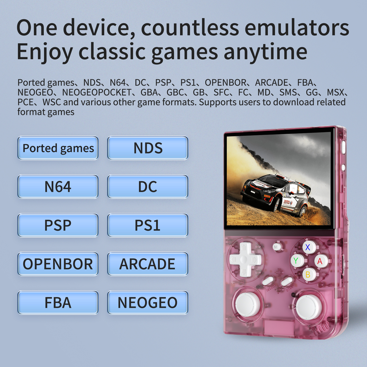 BATLEXP G350 Handheld Game Con - Gaming Console Linux recensione e prezzo