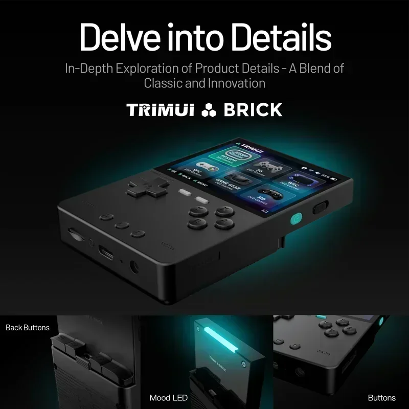 TRIMUI BRICK Retro Handheld Ga - Gaming Console Linux recensione e prezzo