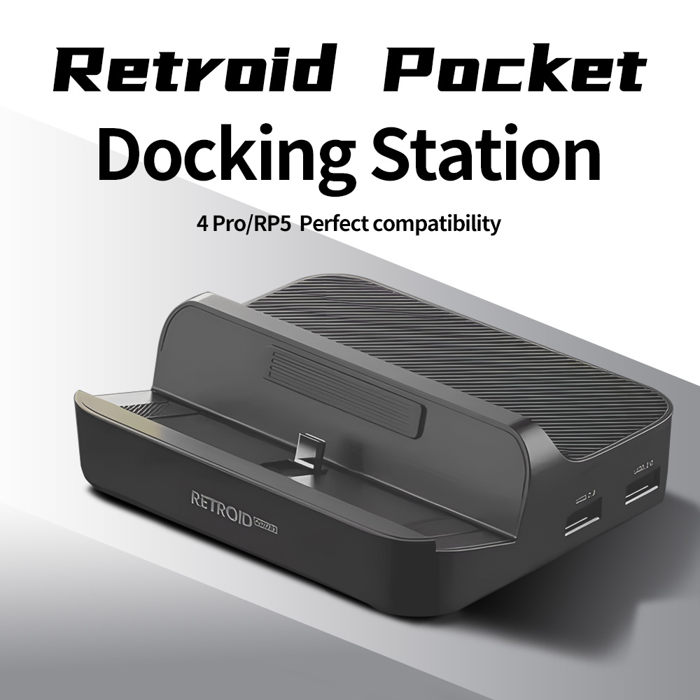 Retroid Pocket 5 Docking Stati - Gaming Console Station recensione e prezzo