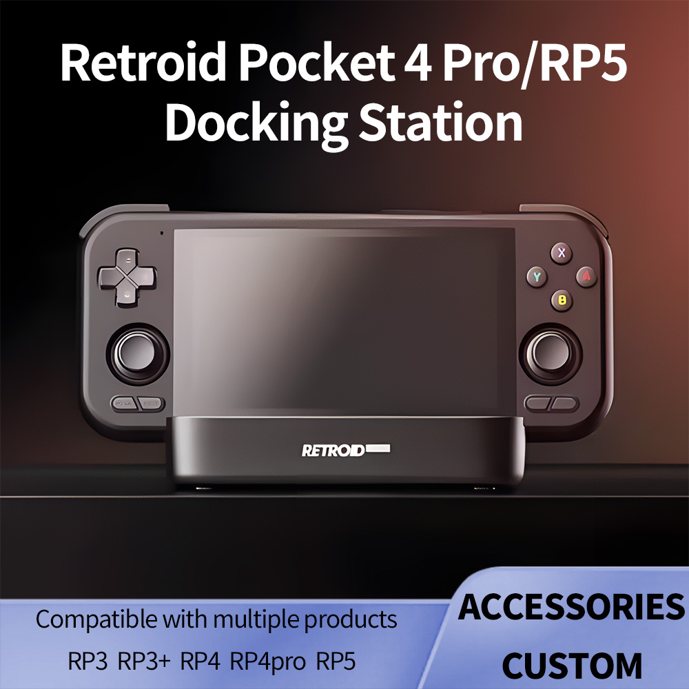 Retroid Pocket 5 Docking Stati - Gaming Console Station recensione e prezzo