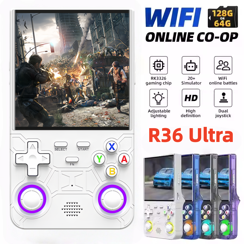 Retro R36 Ultra Handheld Video - Gaming Console Linux recensione e prezzo
