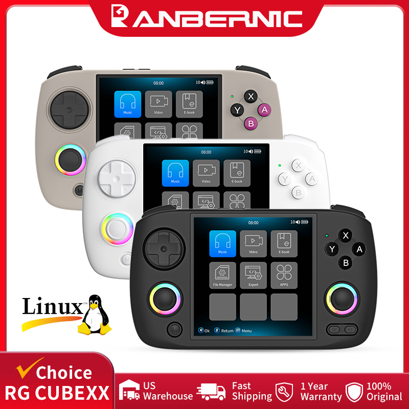 ANBERNIC RG CubeXX Handheld Ga - Gaming Console Linux recensione e prezzo