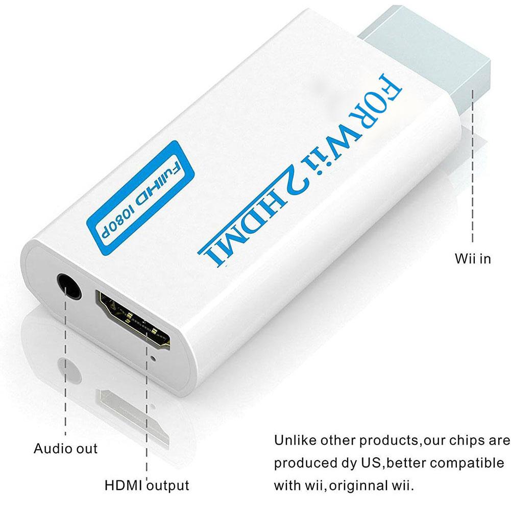 Wii To HDMI Converter Wii To H - Gaming Console Definition recensione e prezzo