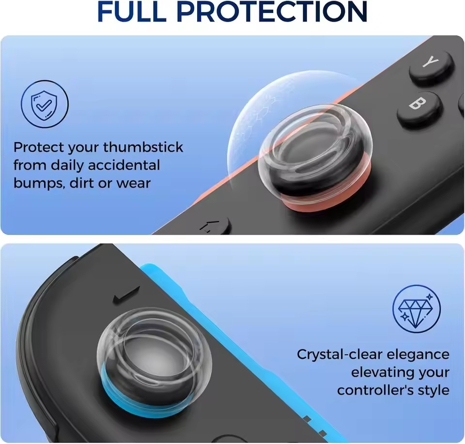 Joystick Caps for Switch 2 Con - Thumb Grip Joystick recensione e prezzo
