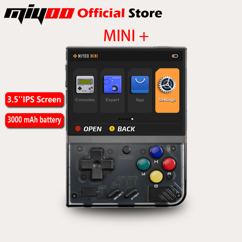 MIYOO Mini Plus Portable Retro - Gaming Console Linux recensione e prezzo