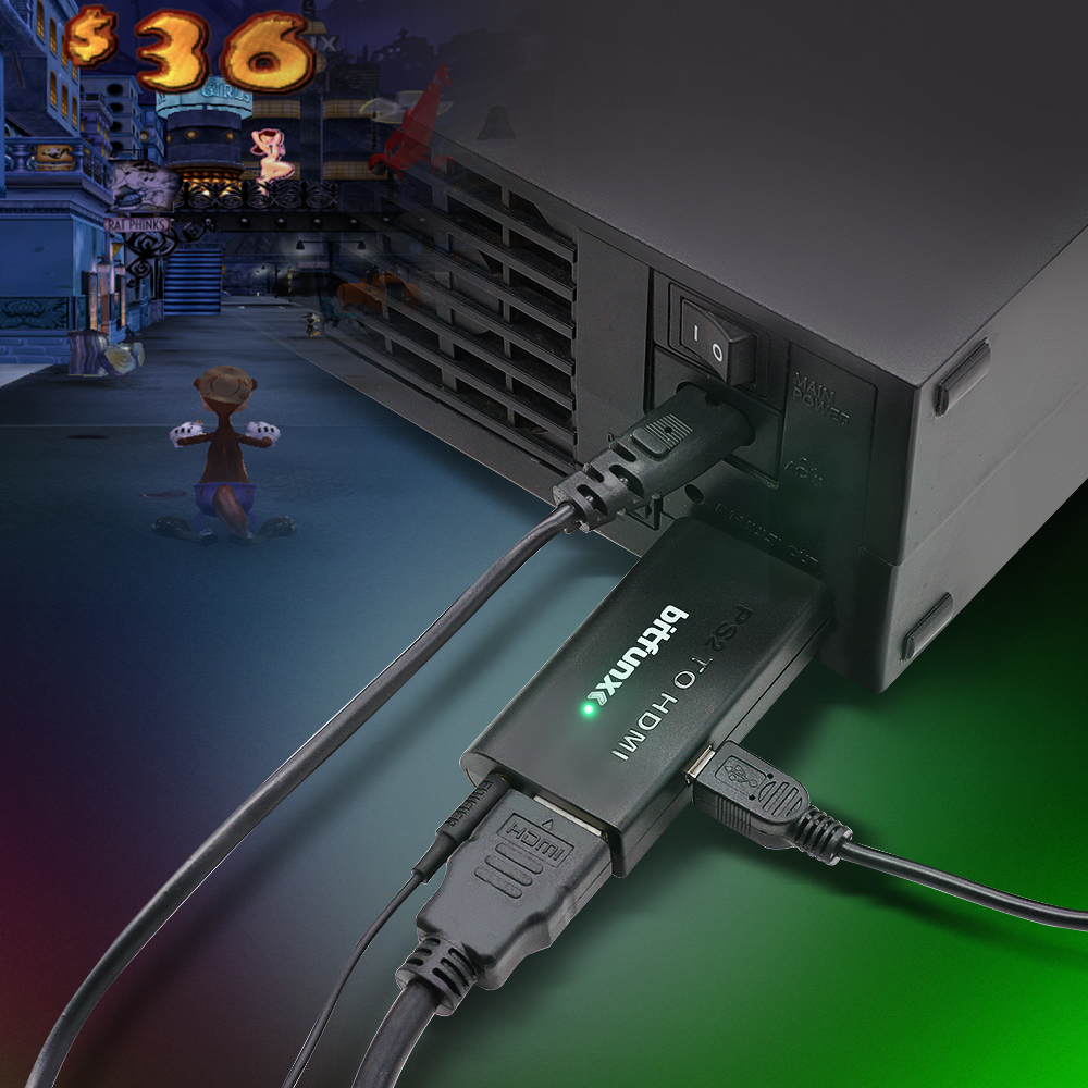 BitFunx PS2 YPBPR To HDMI™ Con - Gaming Console Station recensione e prezzo