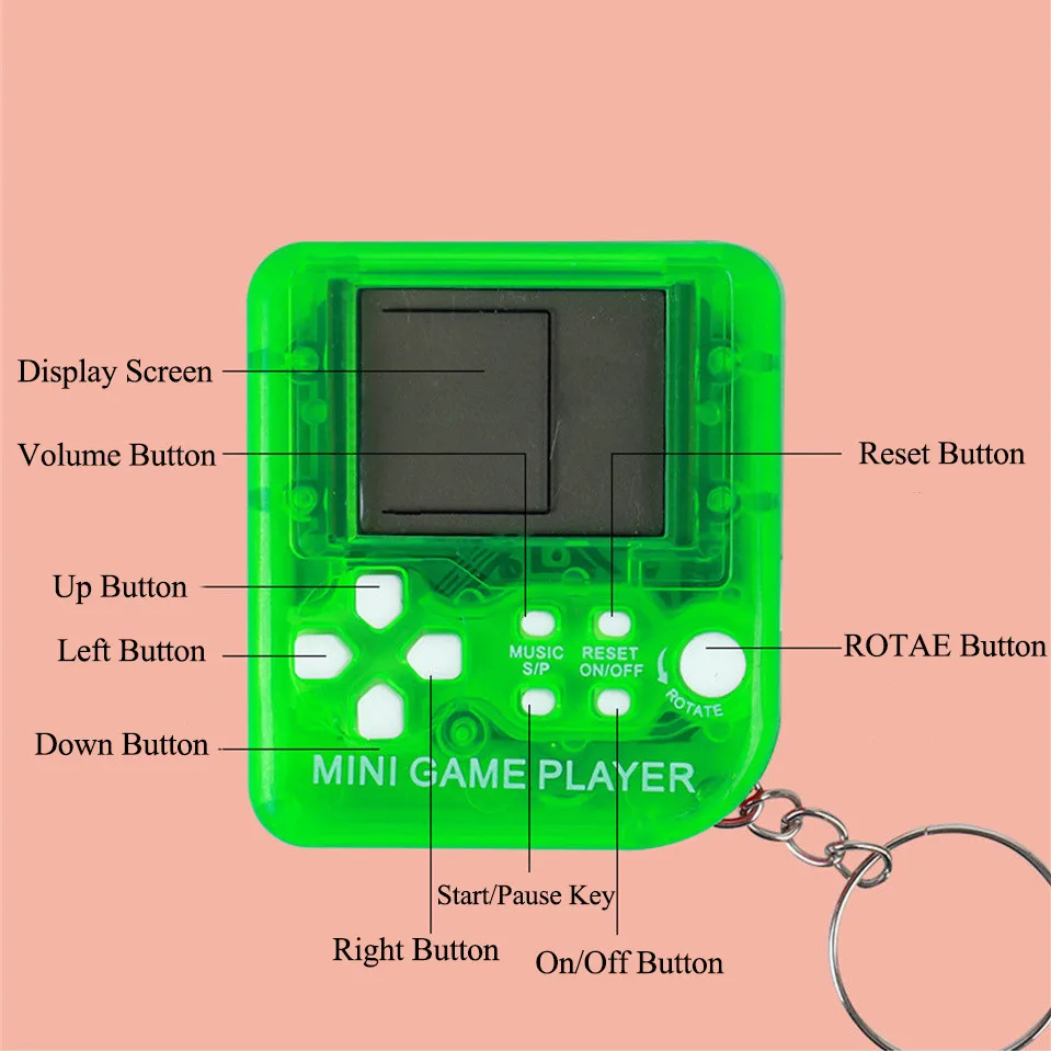 Retro Mini Handheld Game Playe - Gaming Console 5 Year Old recensione e prezzo