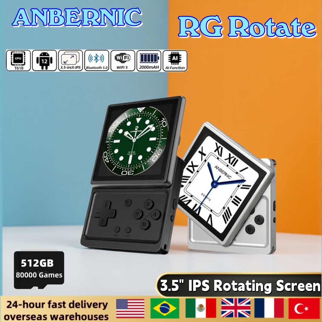 ANBERNIC RG Rotate Android Han - Gaming Console 5 Year Old recensione e prezzo