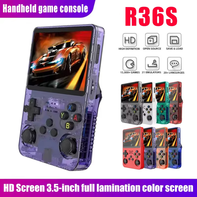 R36s new handheld game console - Gaming Console Linux recensione e prezzo